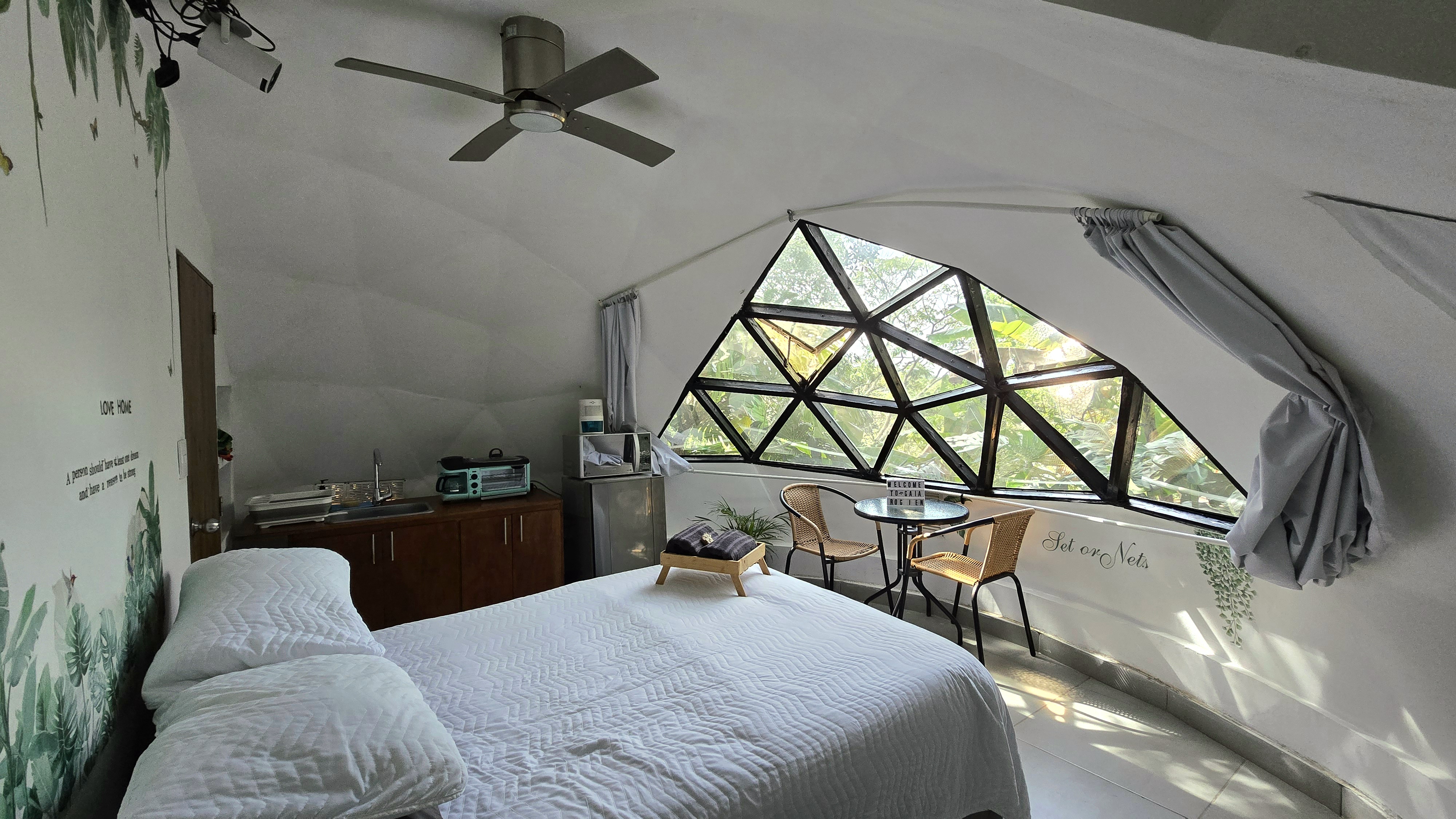 Interior de Domo Colibrí