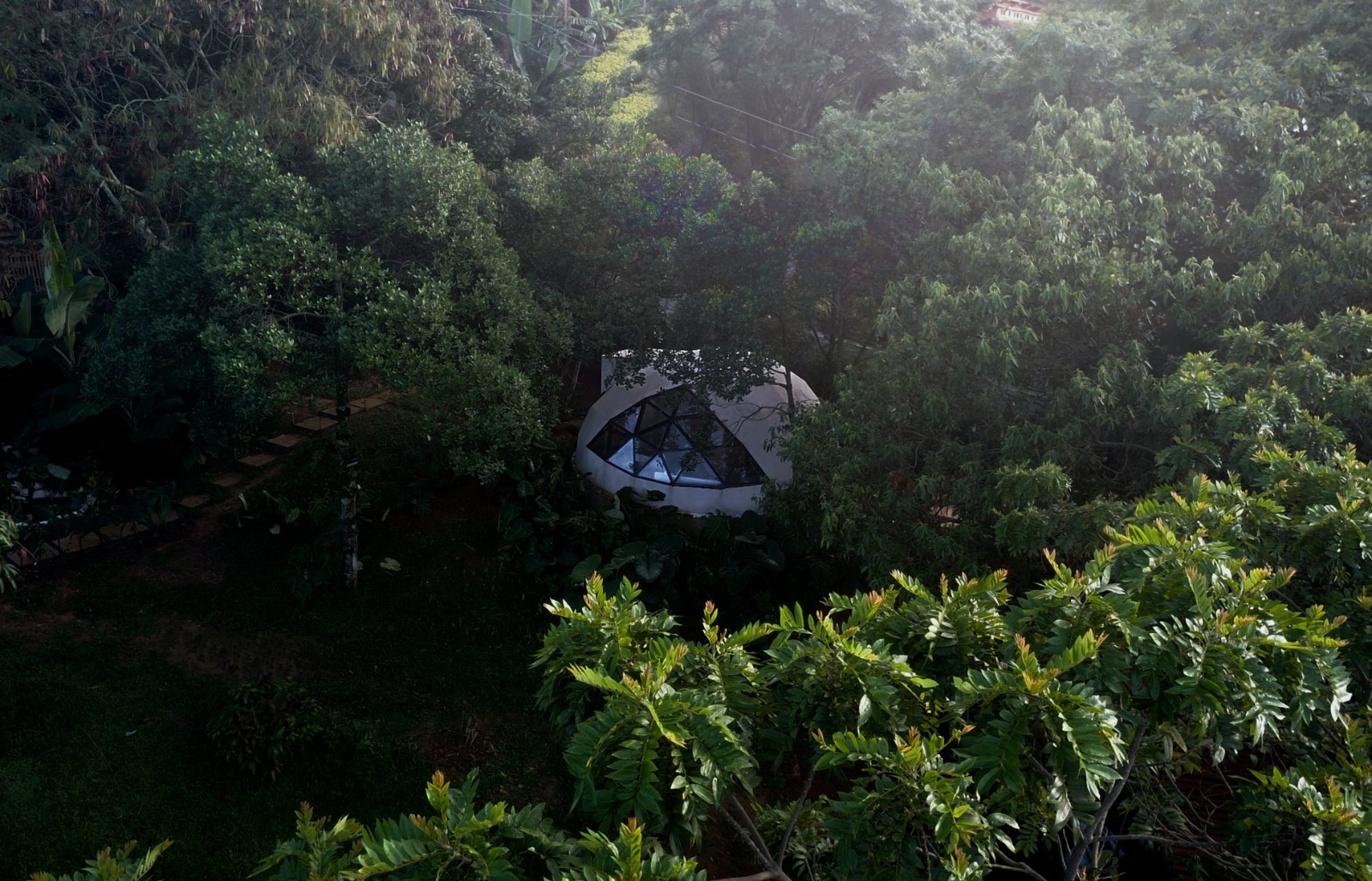 Espacio principal de Domo Colibrí